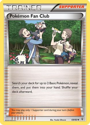Pokemon Fan Club 069/83 - Generations Josh's Cards