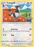 Tranquill 062/078 - Pokemon GO Reverse Holofoil Josh's Cards