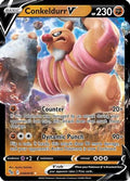 Conkeldurr V 040/078 - Pokemon GO Holofoil Josh's Cards