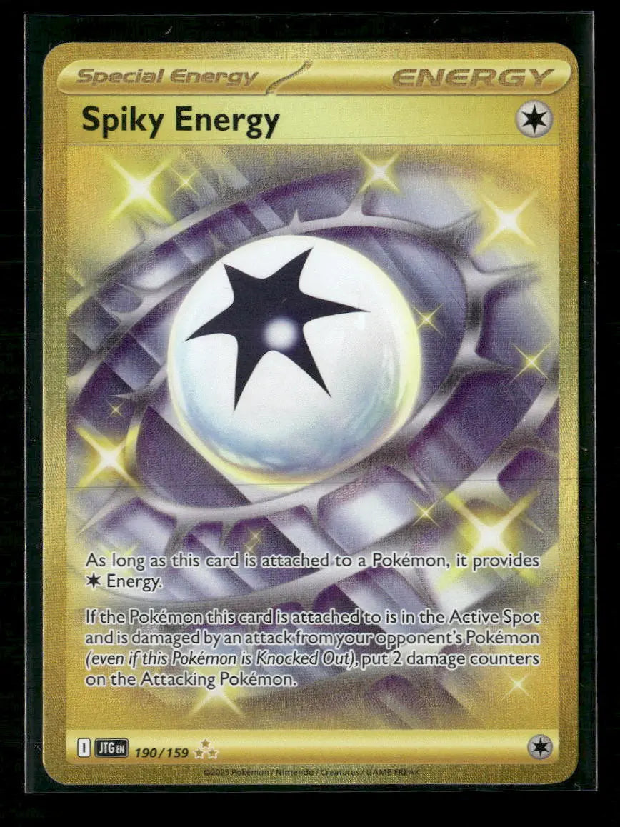 SV09: Journey Together Spiky Energy #190/159 Orb Sports Cards & Collectibles