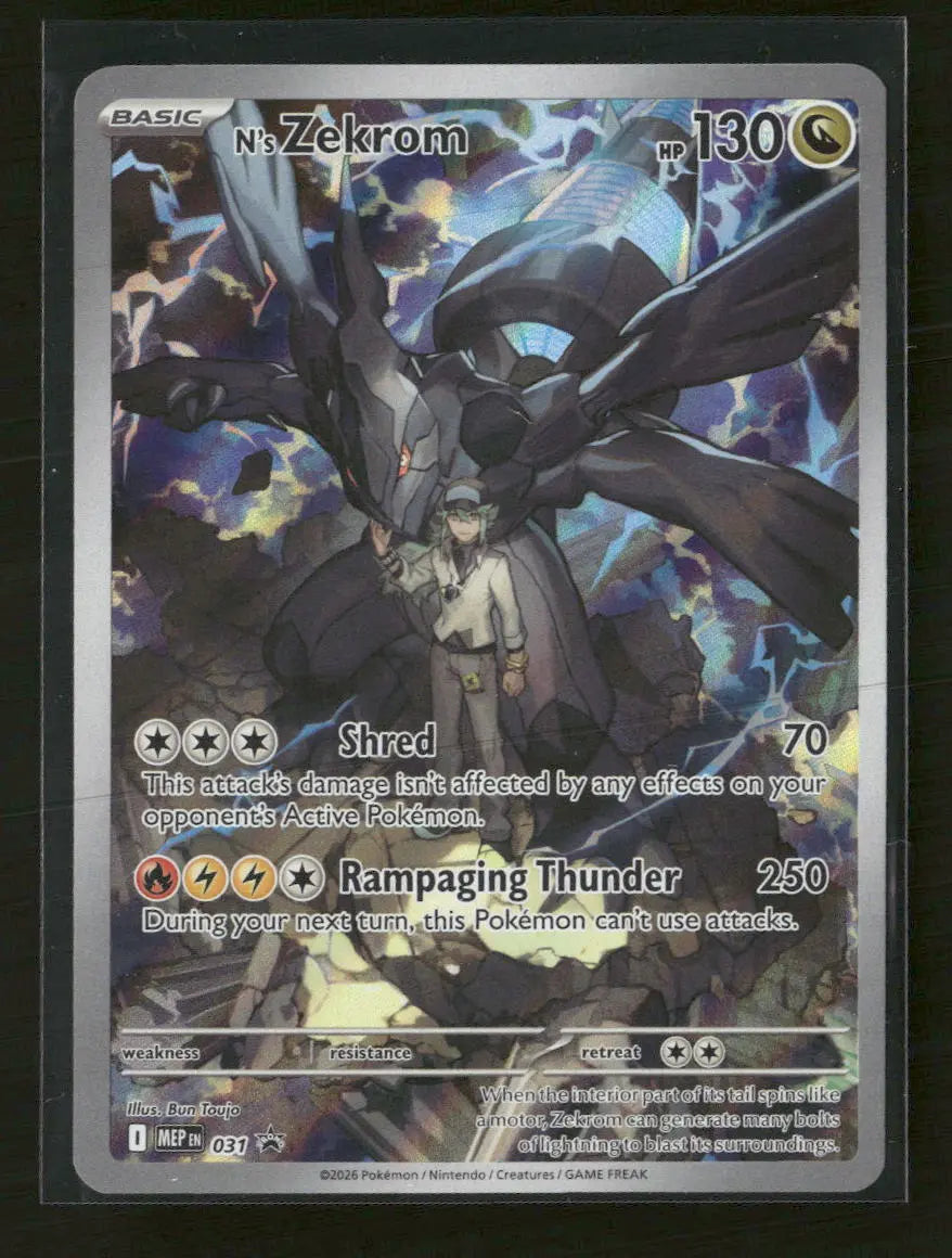 ME: Mega Evolution Promo N's Zekrom #031 Orb Sports Cards & Collectibles