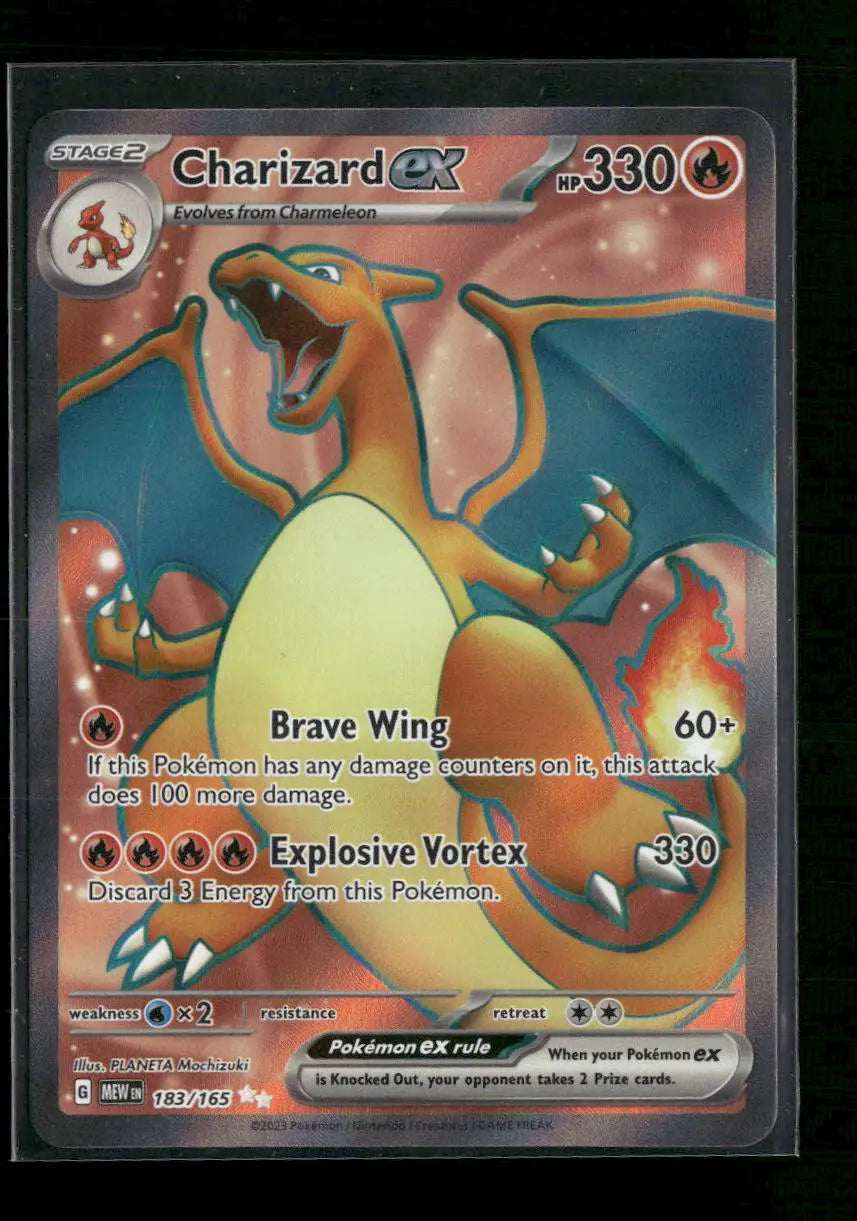 SV: Scarlet & Violet 151 Charizard ex #183/165 Orb Sports Cards & Collectibles