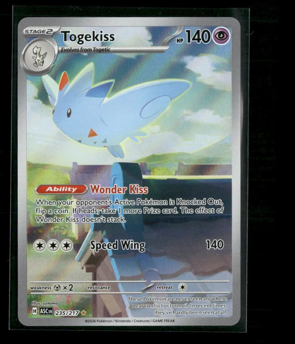 ME: Ascended Heroes Togekiss #235/217 Orb Sports Cards & Collectibles