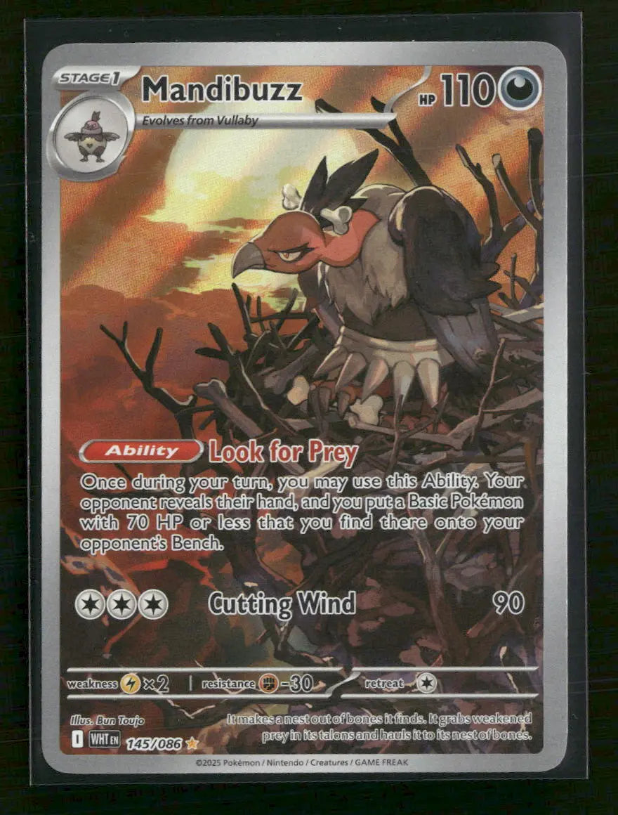 SV: White Flare Mandibuzz #145/086 Orb Sports Cards & Collectibles