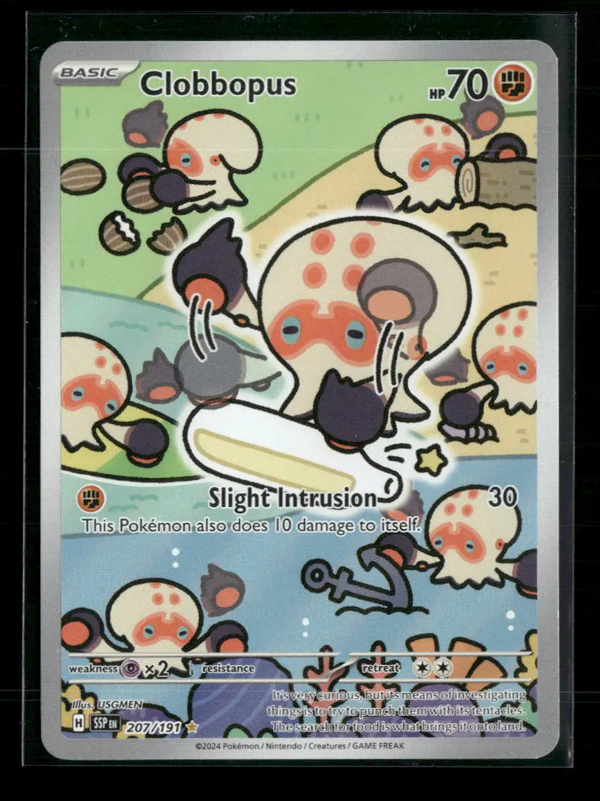 SV08: Surging Sparks Clobbopus #207/191 Orb Sports Cards & Collectibles