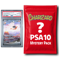 Charizard PSA 10 Graded PKM Card Mystery Pack Trading Card Game Hall of Fame Sports Memorabilia