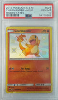 Graded 2019 PKM Sun & Moon Hidden Fates #SV6 Charmander-Holo Hidden Fates Trading Card Game PSA 10 Gem Mint Hall of Fame Sports Memorabilia