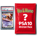 Mew or Mewtwo PSA 10 Graded PKM Card Mystery Pack Trading Card Game Hall of Fame Sports Memorabilia