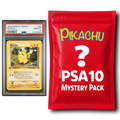 Pikachu PSA 10 Graded PKM Card Mystery Pack Trading Card Game Hall of Fame Sports Memorabilia